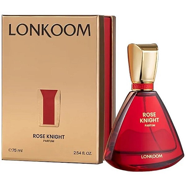 Perfume Lonkoom Rose Knight Parfum 75ml - Unissex