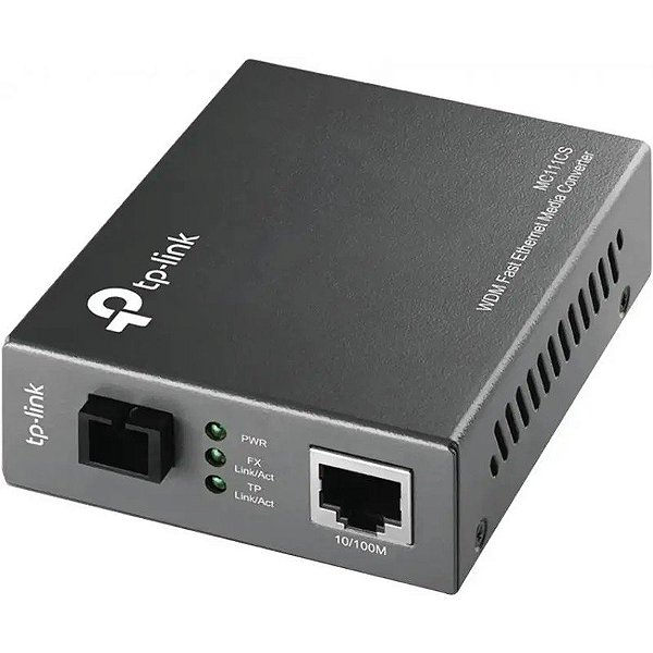 Conversor Multimídia TP-Link MC111CS WDM de 10/100Mbps