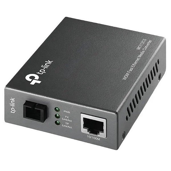 Conversor Multimídia TP-Link MC112CS WDM de 10/100Mbps