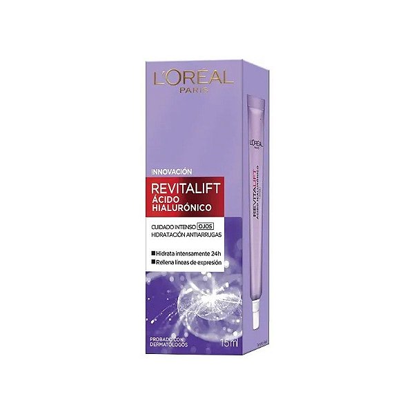 Creme para os olhos L'Oréal Revitalift Ácido Hialurônico - 15mL
