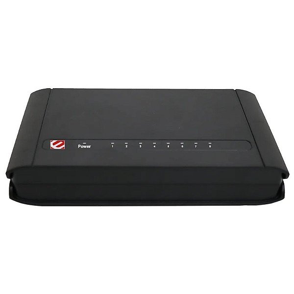 Hub Switch Encore ENHGS-800P 8 Portas 10/100/1000Mbps