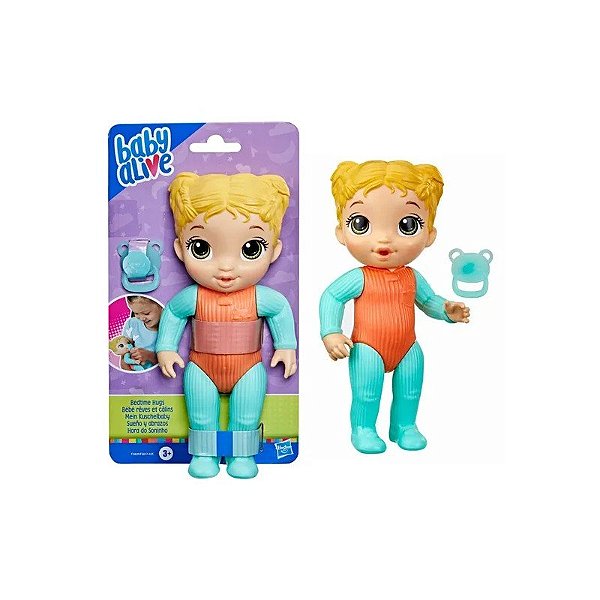 Boneca Baby Live Sono e Abraços