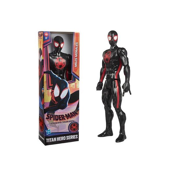 Figura Miles Morales Hasbro Homem-Aranha Titan Hero Series
