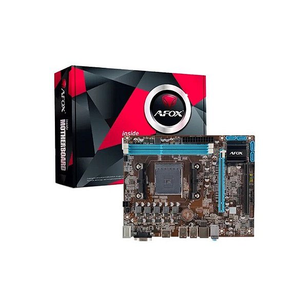 Placa-Mãe Afox A88 A88-MA2-V2 2X DDR3 / VGA / HDMI (Gigabit Lan)(FM2/FM2+)