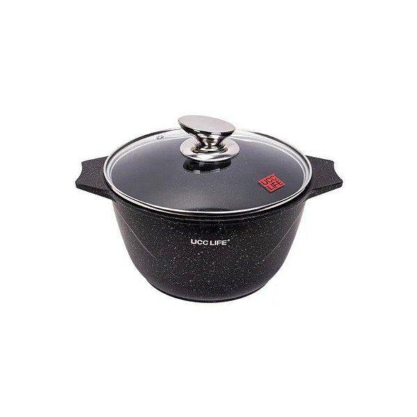 Caçarola Para Indução Ucc Life Antiaderente 3.7L 22CM