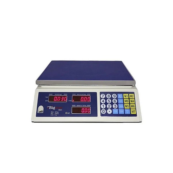 Balança Digital Bigstar BS-779-s - 40kg - 2 Pilhas