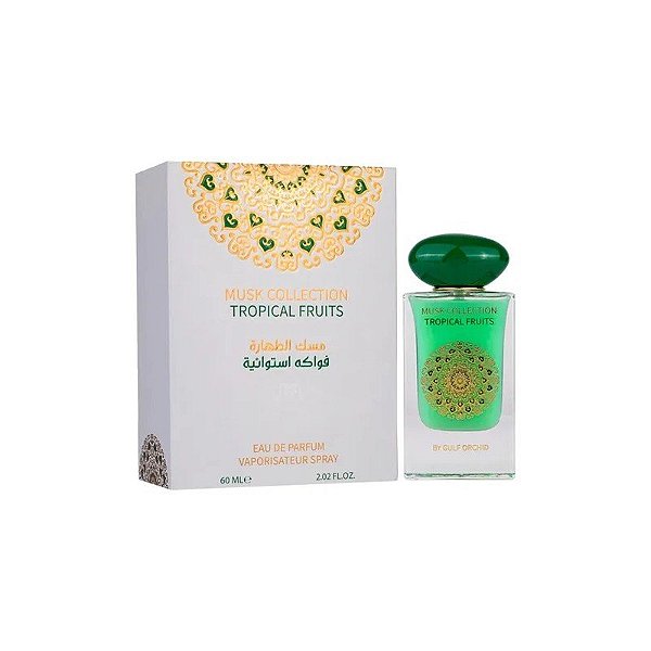 Perfume Gulf Orchid Musk Collection Tropical Fruits - Água de Perfume - Unissex - 60ML