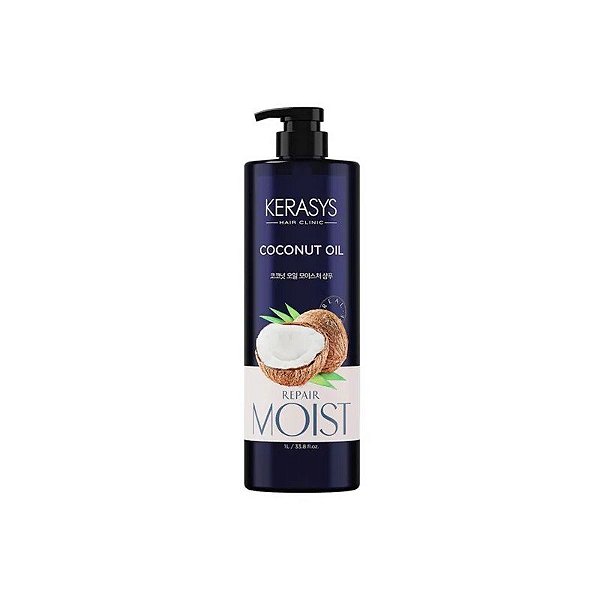 Shampoo Kerasys Óleo de Coco 1L