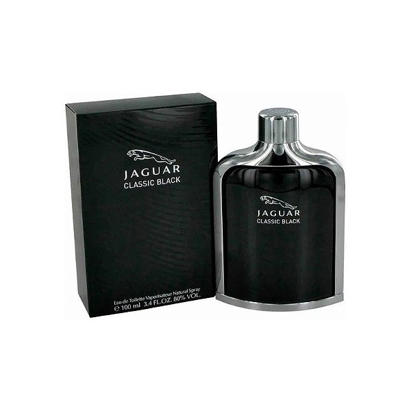 Perfume Masculino Jaguar Classic Black 100ML