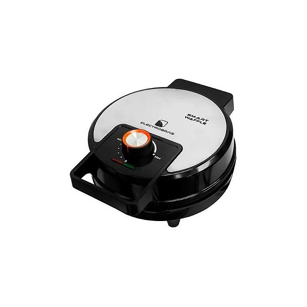 Wafleira Electrobras Smart Waffle EBWF-01 - 1000W - 220V 50/60Hz - Preto e Prata