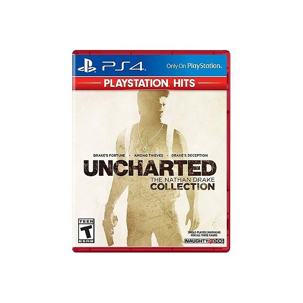 Jogo PS4 Uncharted: A Coleção Nathan Drake
