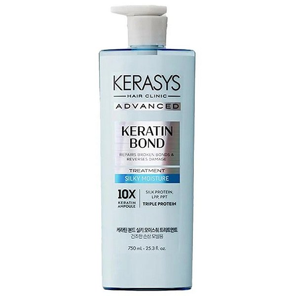 Tratamento Kerasys Advanced Keratin Bond Silky Moisture - 600mL