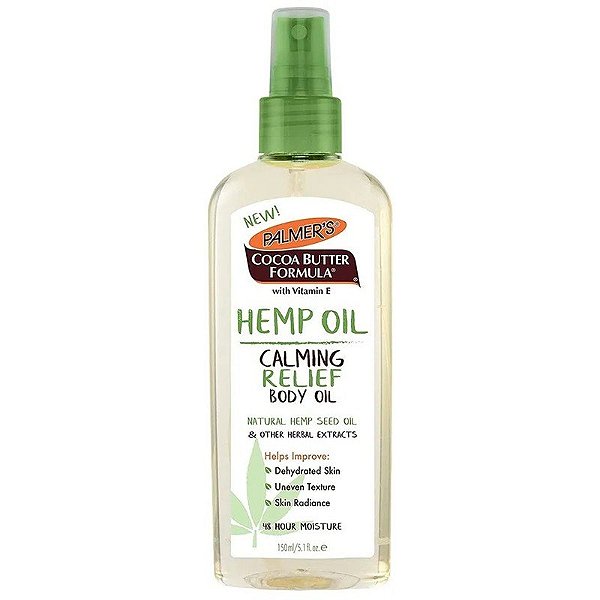 Óleo Corporal Palmer's Hemp Oil Calming Relief - 150mL