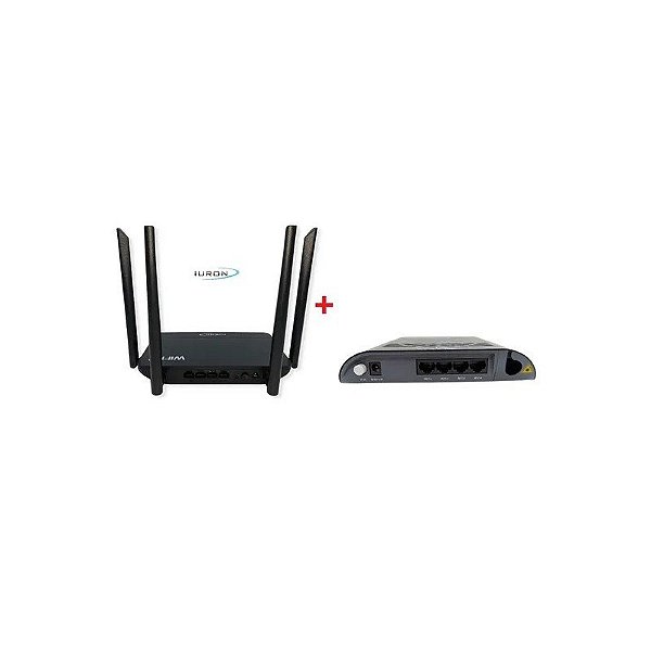 Combo Gpon AN5506-04A + Roteador Iuron Ac Wifi 5 (4321+69571)