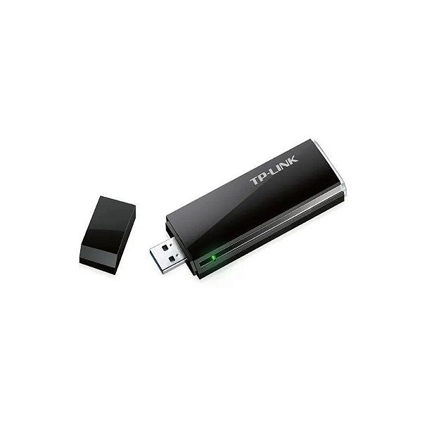 Adaptador USB Wireless TP-Link Archer T4U AC1300 Banda Dupla Wifi - Preto
