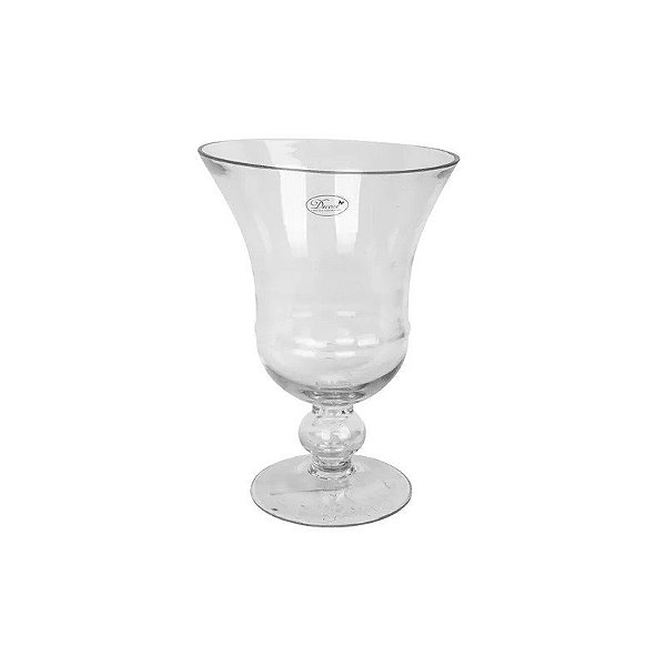 Vaso de Vidro Transparente 25CM