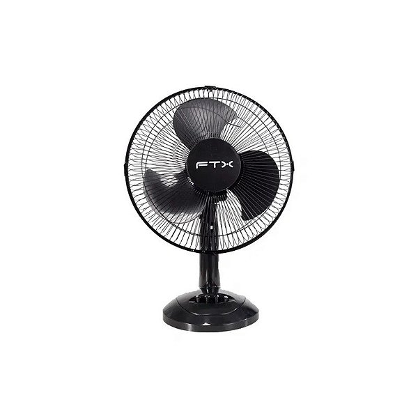 Ventilador de Mesa FTX Aura 3 Velocidades HB-TF-15-02 D/Mesa 220V 45W Preto