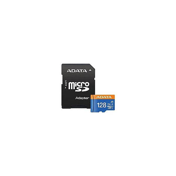 Cartão de Memória Micro SD Adata 128GB Classe 10 - AUSDX128GUICL10A1-RA1