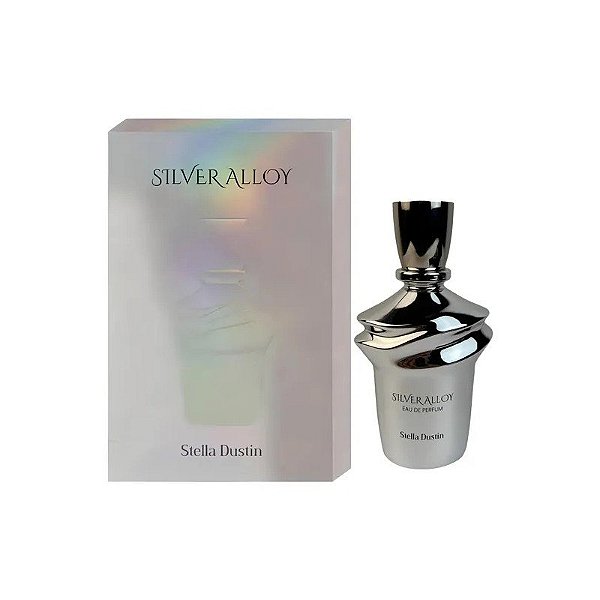 Perfume Stella Dustin Silver Alloy - Eau de Parfum - Masculino - 100ML