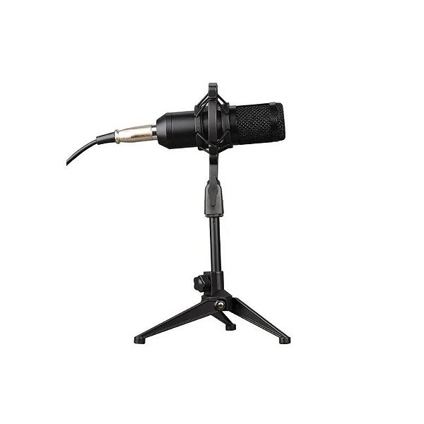 Microfone para Streaming Satellite A-MK07 Preto