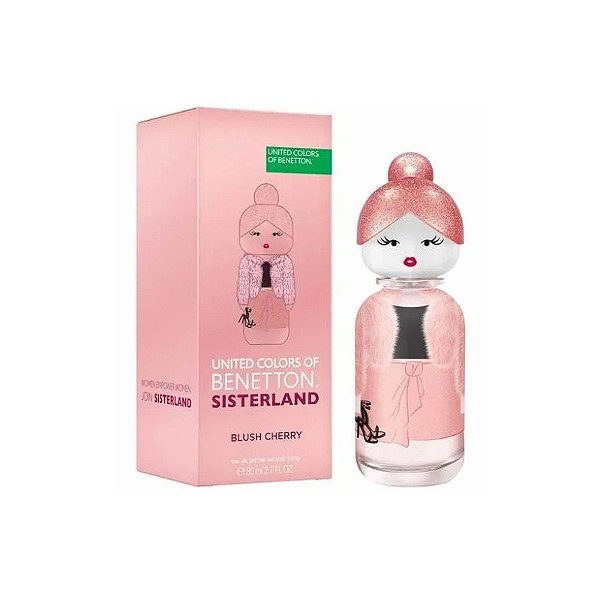 Perfume Feminino Benetton Sisterland Blush Cherry Edp 80 ML