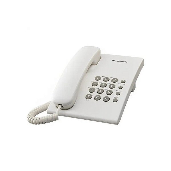 Telefone Panasonic KX-TS500LX Branco
