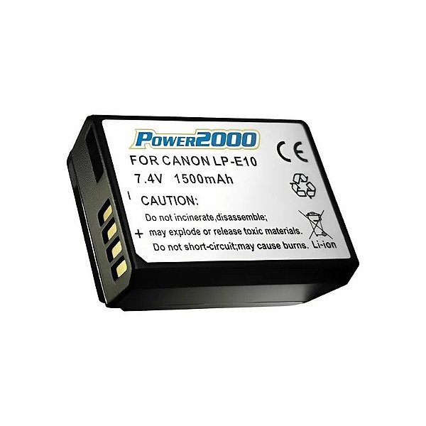 Bateria POWER2000 para Canon ACD-340 LP-E10 1500MAH