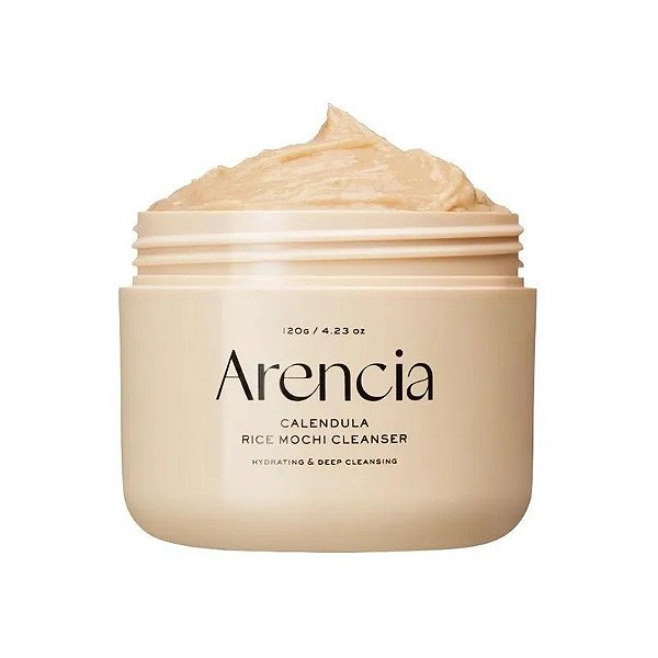 Limpador Facial Arencia Calendula Rice Mochi de 120 G