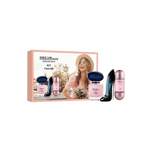 Kit Perfume Dream Brand Collection FEM-08 Feminino 25ML