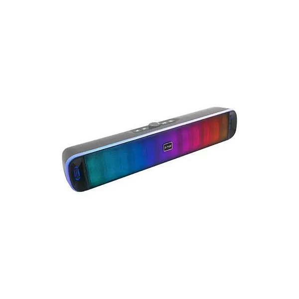 Caixa de Som Portátil G-Tide SH30 - 16W - Bluetooth - Cinza