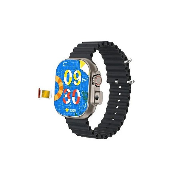 Relógio Smart BW10 Pro 4G com Câmera/Chip - Preto