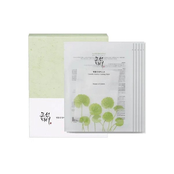 Máscara Facial Beauty Of Joseon Centella Asiática Calmante - 10 Unidades