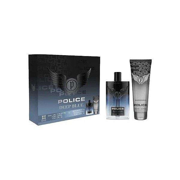 Kit Police Azul Marinho - Masculino - 100ml + 100ml
