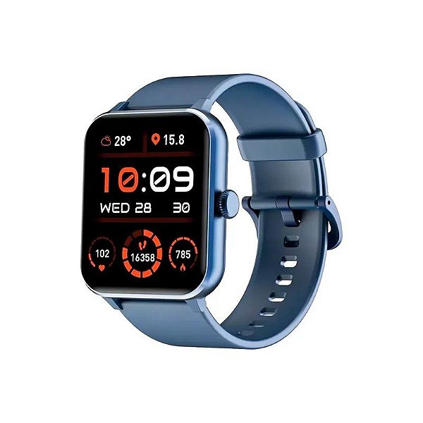 Relógio Inteligente Blackview R50 - Bluetooth - com Pulseira Extra - Azul