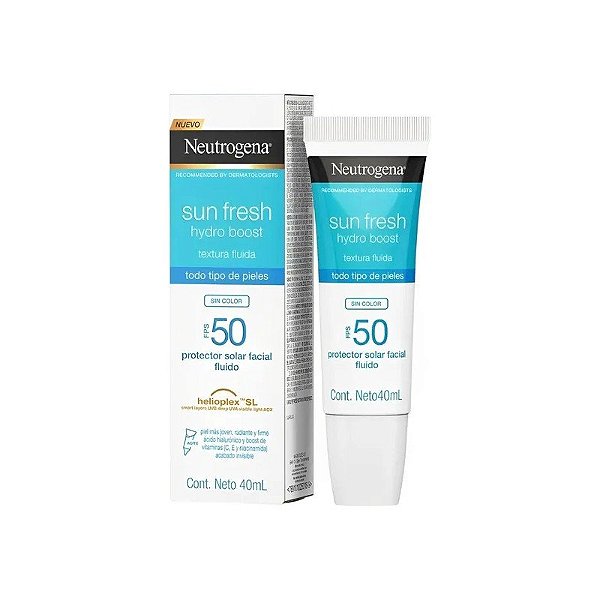 Protetor Solar Neutrogena Hidro Boost Sun Fresh FPS50 40ML