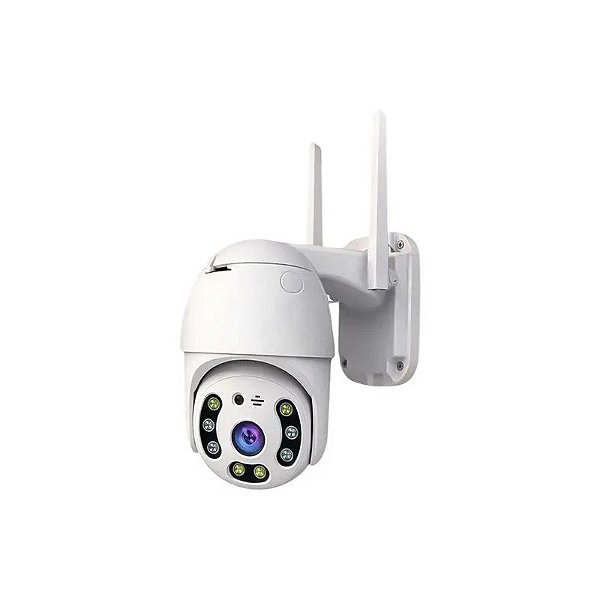 Câmera de Segurança Satellite A-CAM8104 2MP Wifi - Branco
