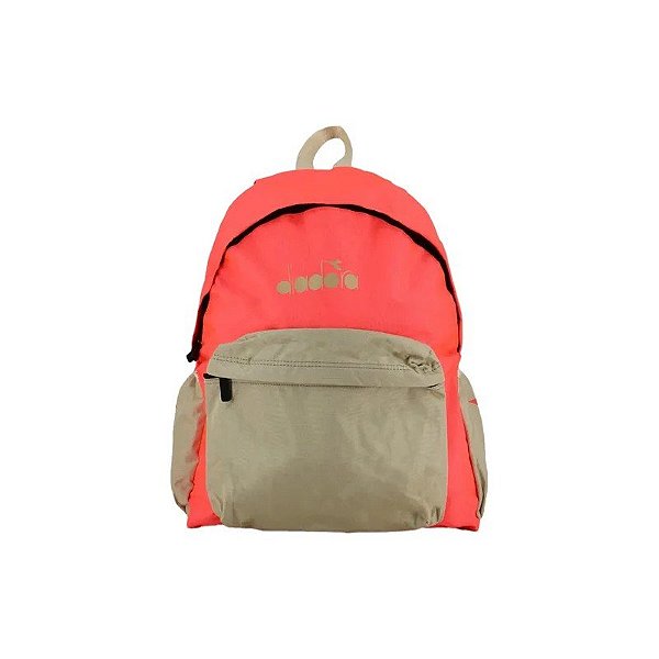 Mochila Diadora High School Laranja-Bege