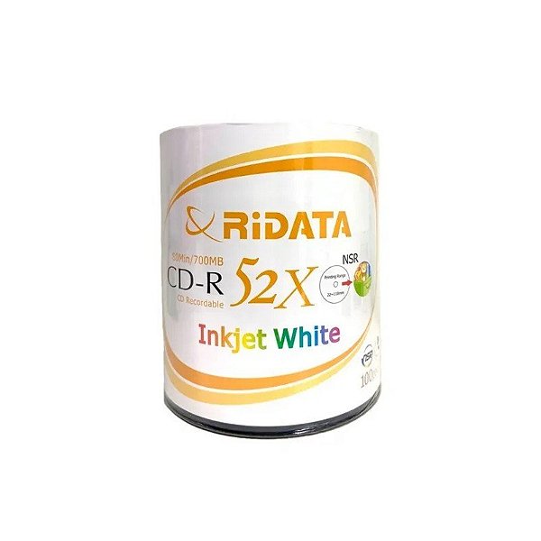 Caixa DVD Ridata - 100 Peças
