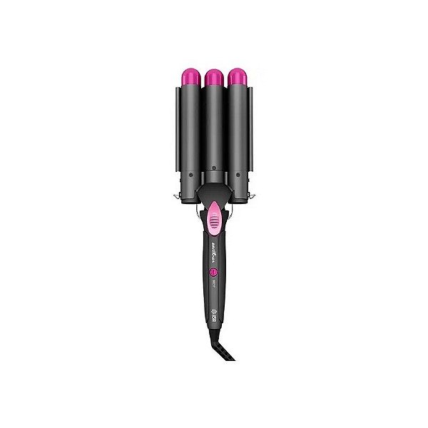 Modelador de Cabelo Triondas Britânia BECE017 de 32 MM 230 °C Bivolt - Verde/Dourado