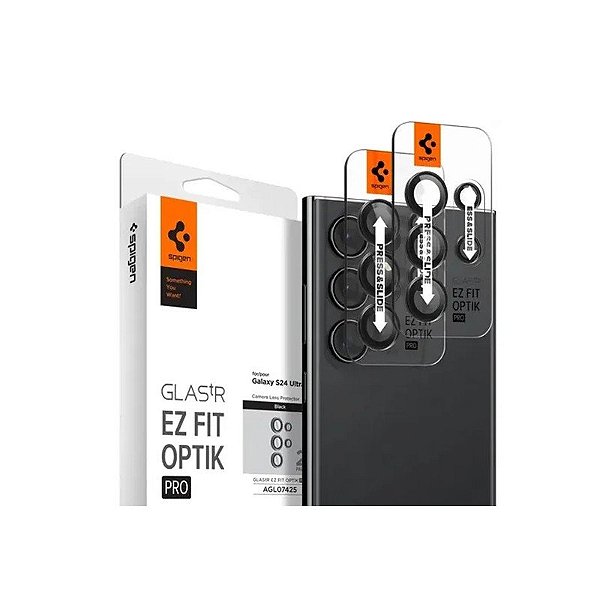 Película Protetora de Câmera Spigen Samsung S25+ Glas Optik Pro Preto AGL09086
