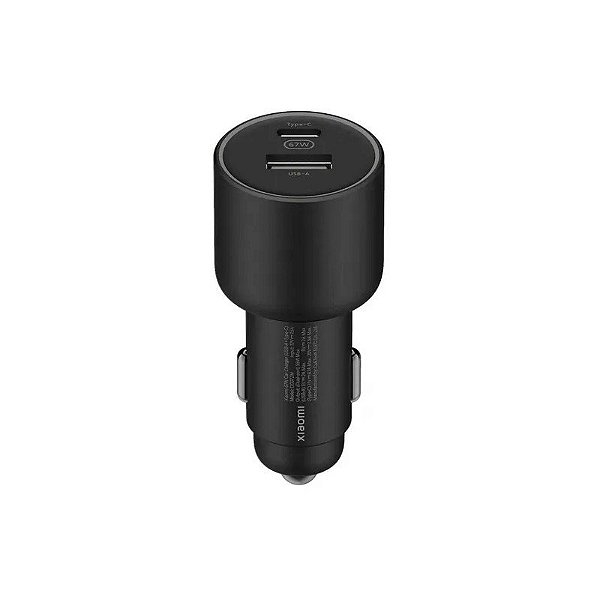 Carregador Veicular CC07ZM 67W USB-A / USB-C - Preto (BHR6814GL)