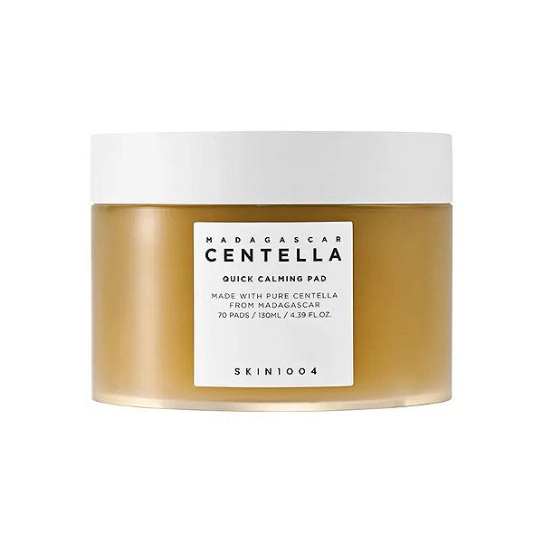 Almofadas Tônicas SKIN1004 Madagascar Centella Quick Calming de 70 Unidades
