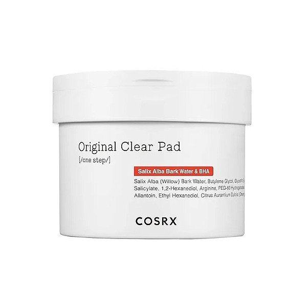 Almofadas Tônicas Cosrx One Step Original Clear Pad de 70 Unidades