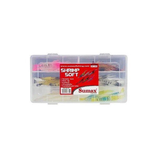 Kit Isca Sumax Shrimp Soft SKC-24P - 24 Unidades