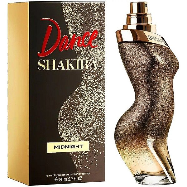 Perfume Feminino P.SHAKIRA DANCE MIDNIGHT F 80ML Eau de Toilette