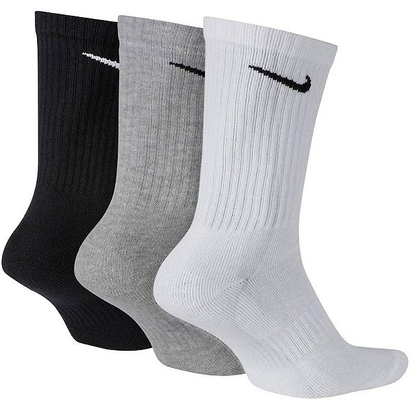 Meias Nike Everyday Cushioned SX7664 964 (3 Pares)