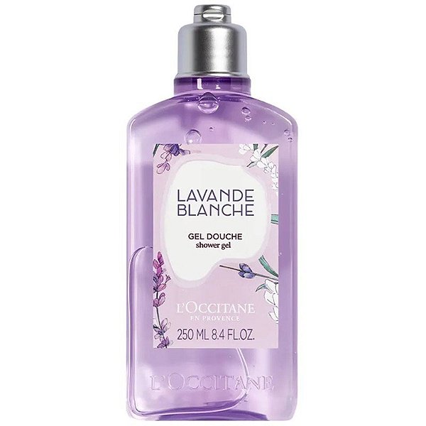 Gel de Banho L´Occitane Lavanda Branca - 250mL