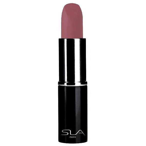 Batom SLA Paris Vermelho para Lábios Matte Veludo 54 Rosa Lenda - 3.5g