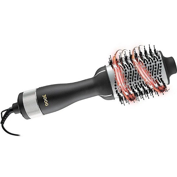 Secador de Cabelo Escova Joog PSDRY-JG 1300W Bivolt 60Hz Preto