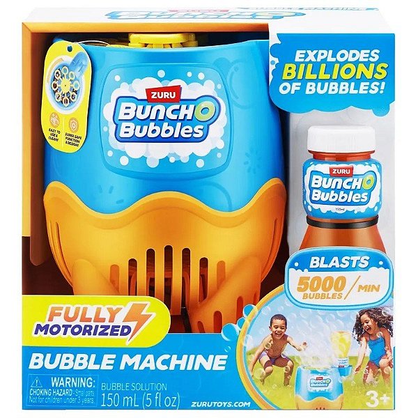 Lança-bolhas de Sabão Buncho Bubbles 150ml Zuru - 11328